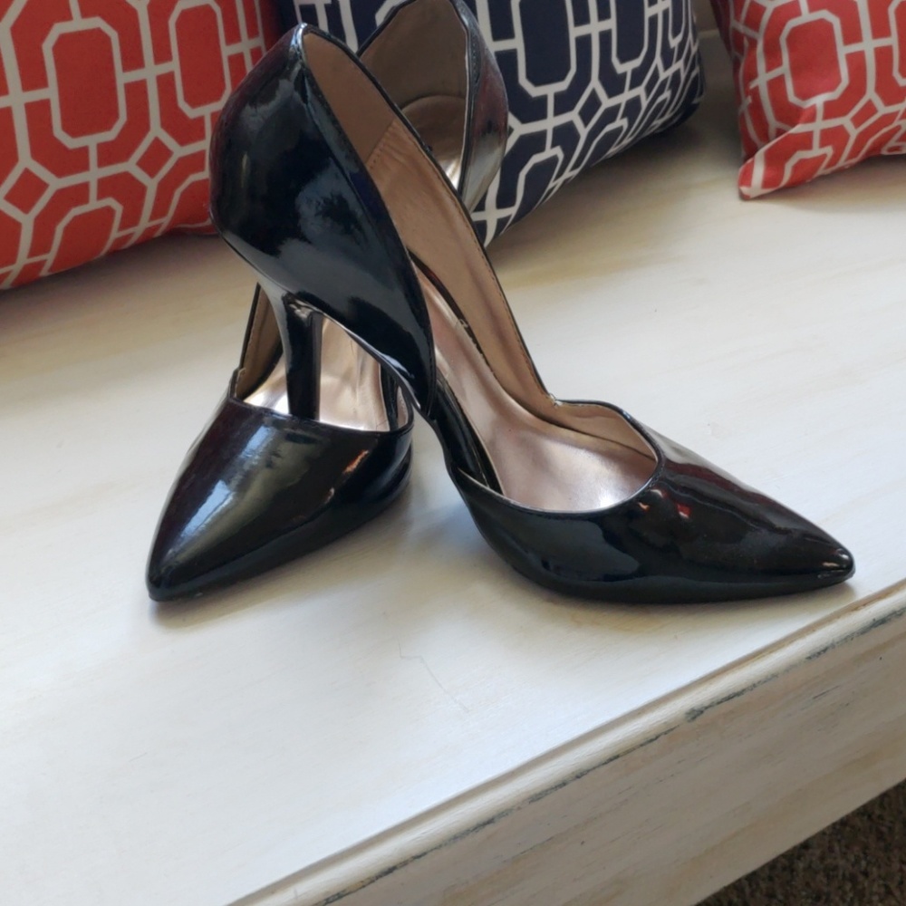Charlotte Russe Black high heels size 7.5
